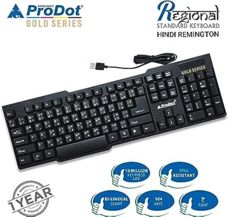 ProDot Gold Series KB-297rs USB Keyboard