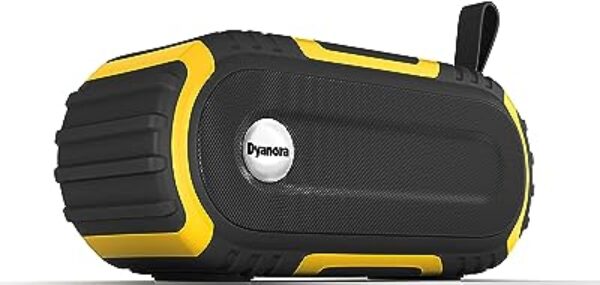 Dyanora Thunder DY-BT10-01 Bluetooth Speaker (Black - Yellow)