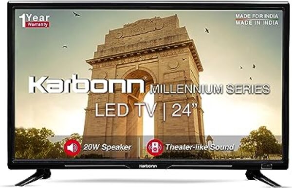 Karbonn Millennium Series HD Ready LED TV KJW24NSHD (Phantom Black)