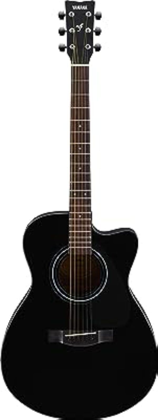 Yamaha FS80C Black Concert Cutaway Guitar