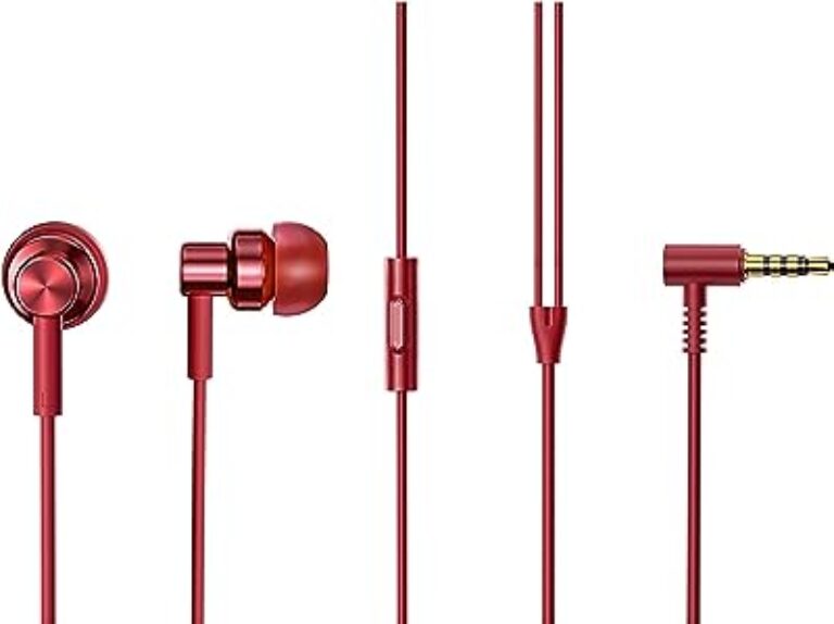 Xiaomi REDMI Wired Earphones with HD Mic (Red)