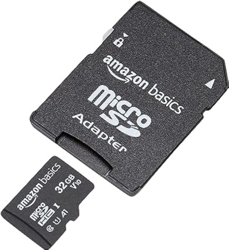 Amazon Basics MicroSDHC Memory Card 32GB Black