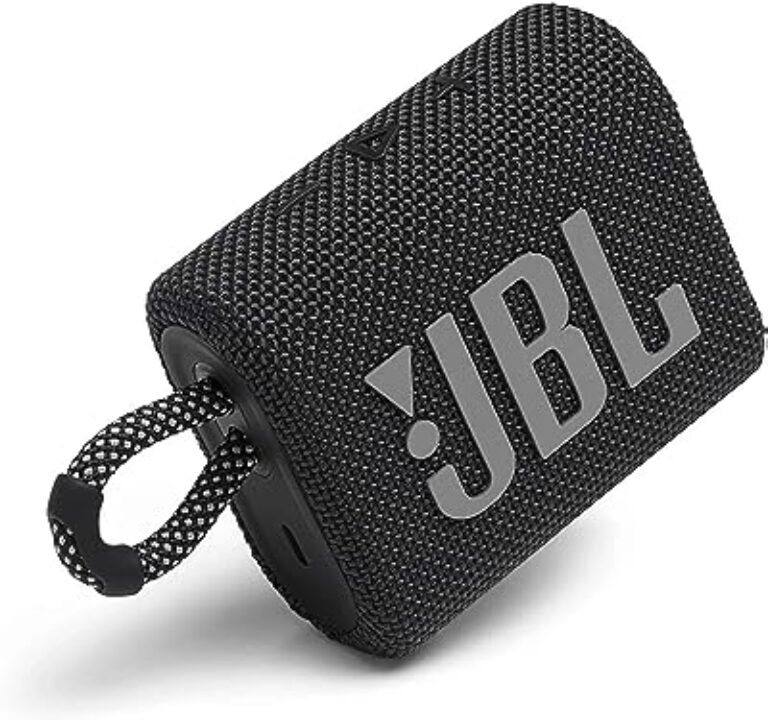 JBL Go 3 Bluetooth Speaker Black