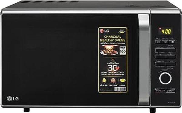 LG Charcoal Convection Microwave Oven MJ2887BFUM Black