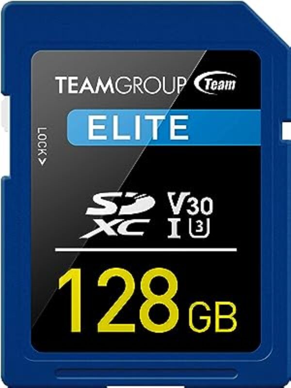 Elite 128GB UHS-I/U3 SDXC Memory Card