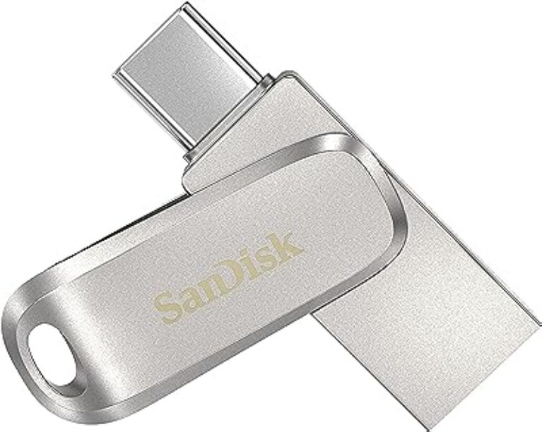 SanDisk Ultra Dual Drive Luxe USB Type-C 1TB - Silver