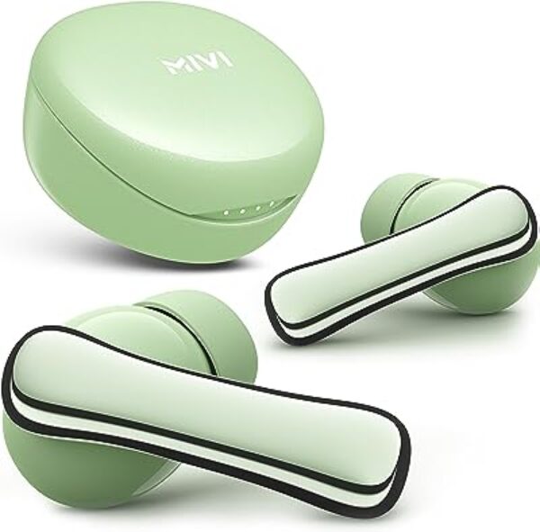 Mivi DuoPods A850 TWS Earbuds Mint Green