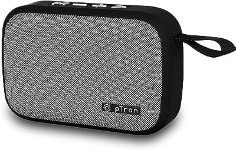 PTron Musicbot Lite Bluetooth Speaker (Black)