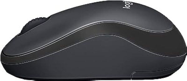 Refurbished Logitech M221 Silent Wireless Mouse Charcoal