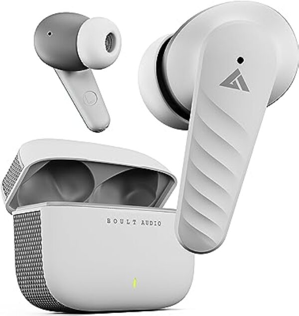 Boult X10 True Wireless Earbuds (White)