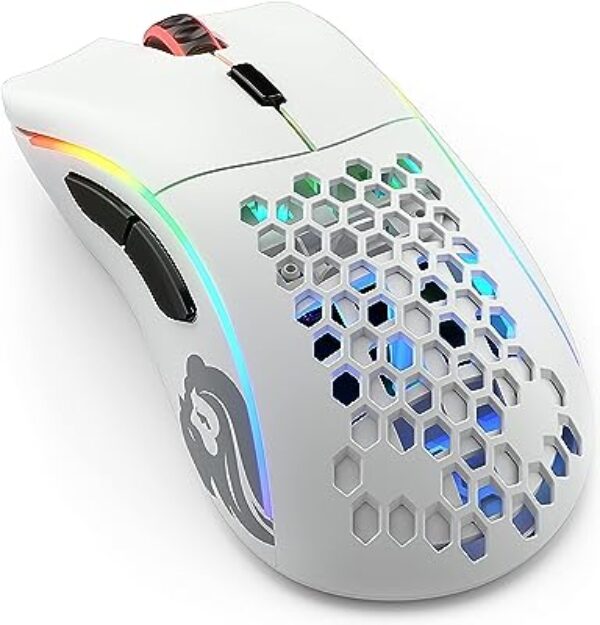 Glorious D Wireless Gaming Mouse - Matte White