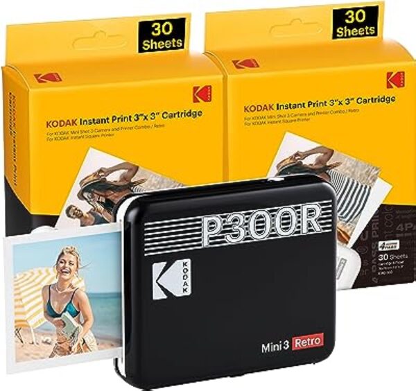 KODAK Mini 3 Retro Portable Photo Printer