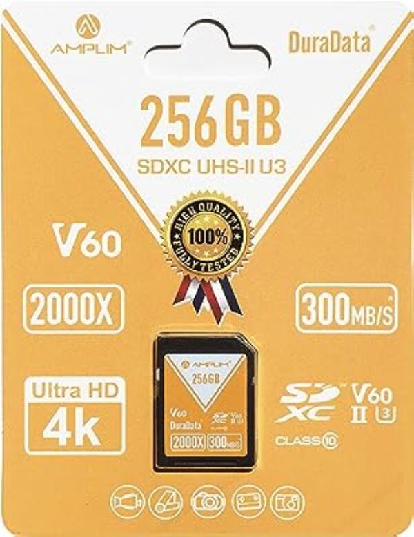 Amplim UHS-II SD Card 256GB