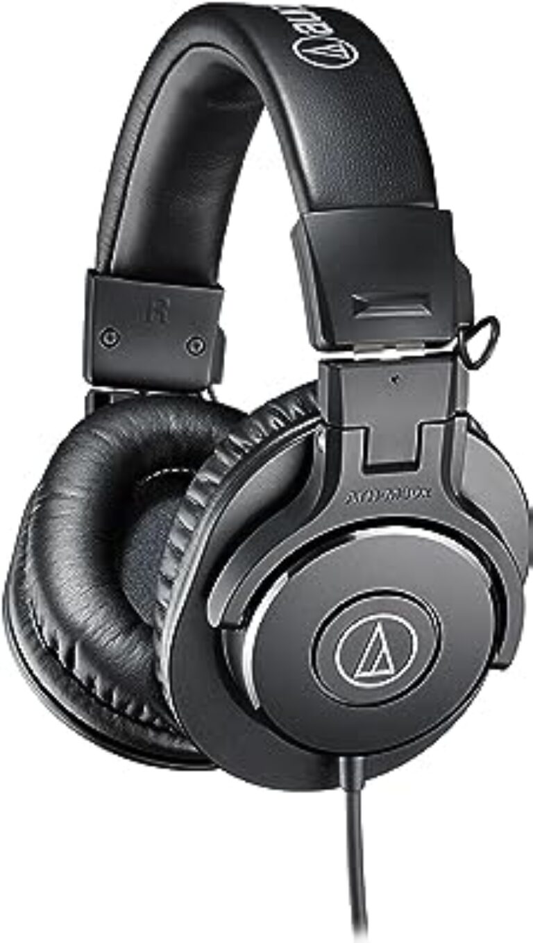 Audio-Technica Ath-M30X On Ear Headphones (Black)