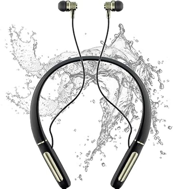 Noymi Wireless Neckband Earphones BT v5.0 Grey