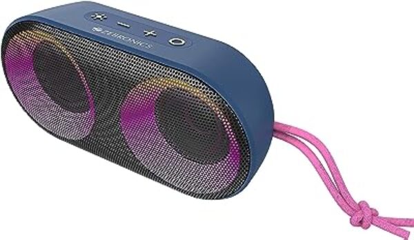 Zebronics Zeb-Music Bomb X Mini Bluetooth Speaker Blue