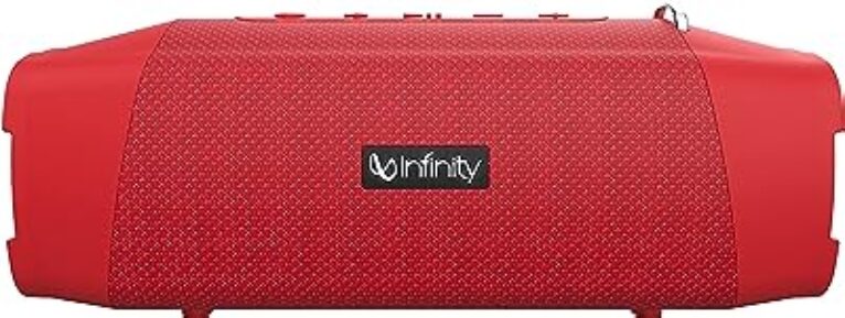 Infinity Harman CLUBZ 750 Portable Stereo Speaker Red