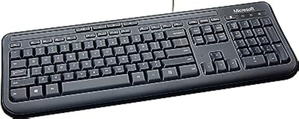 Microsoft Wired Desktop Keyboard Black