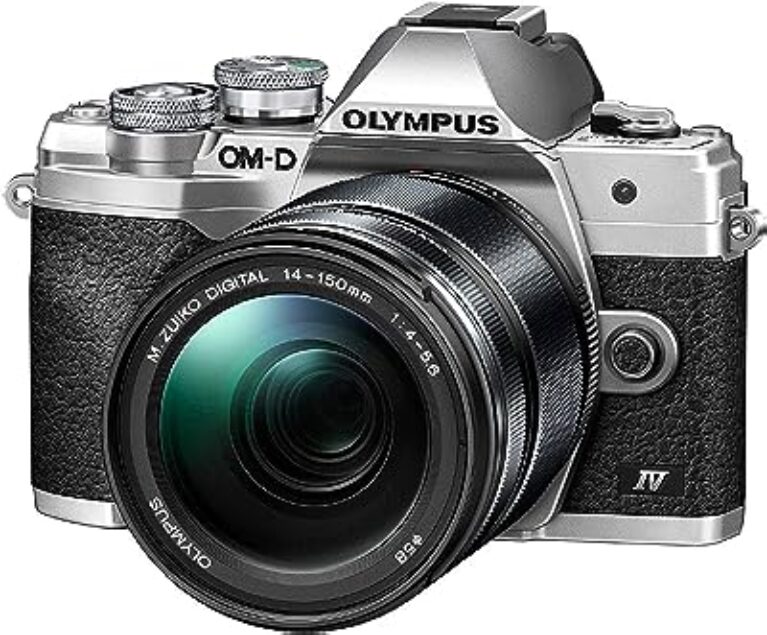 OMD-EM-10-Mark-IV Mirrorless Camera Silver