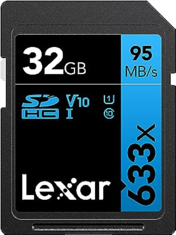 Lexar 633x 32GB SDHC UHS-I Card