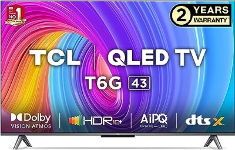 TCL 43T6G 4K Ultra HD QLED