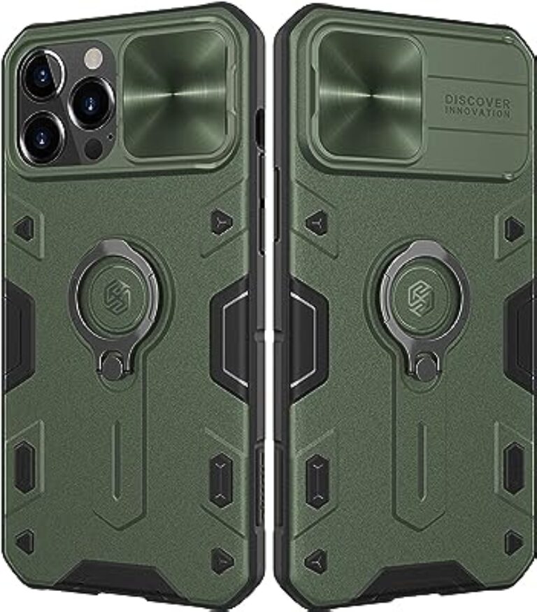 Ezanmull iPhone 13 Pro Max CamShield Armor Case (Green)