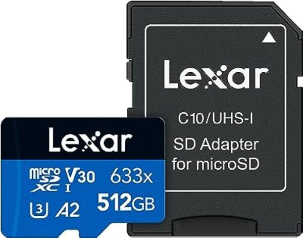 Lexar 512GB microSDXC 633x Card
