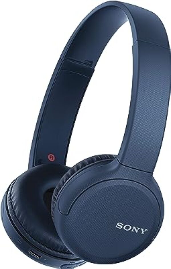 Sony WH-CH510 Bluetooth On Ear Headphone (Blue)