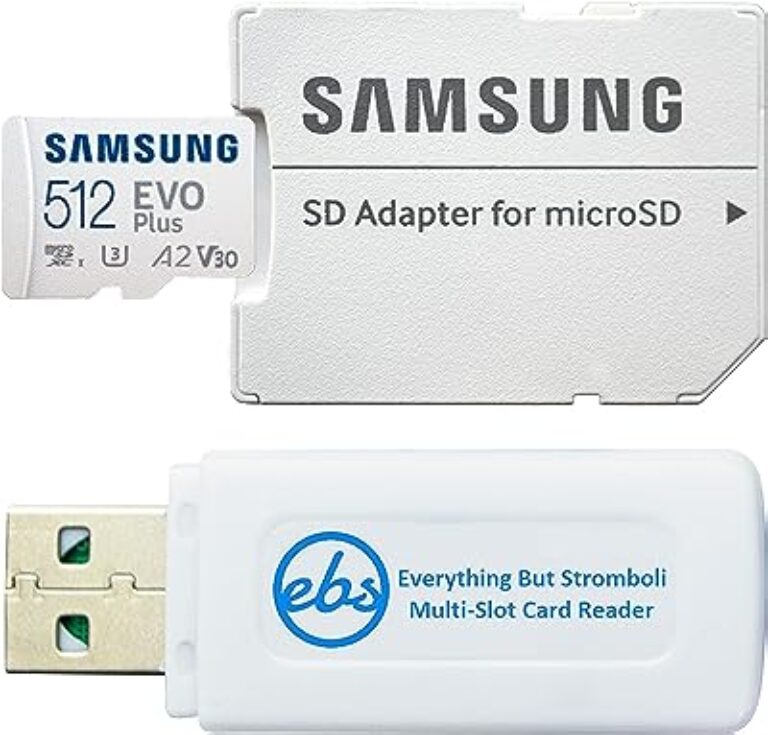 Samsung 512GB Micro SDXC EVO+ Memory Card