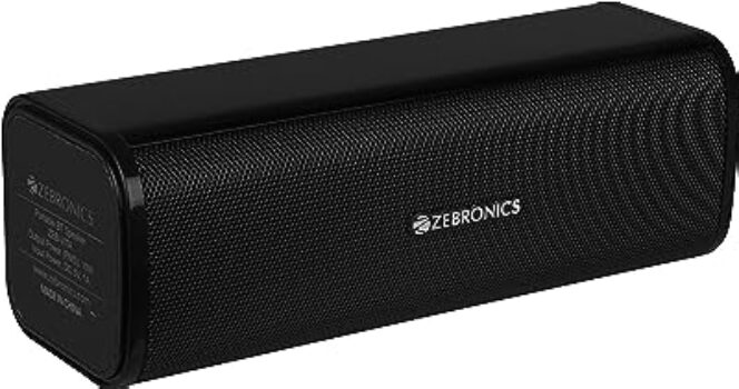 Zebronics ZEB-VITA Portable Bar Speaker (Black)