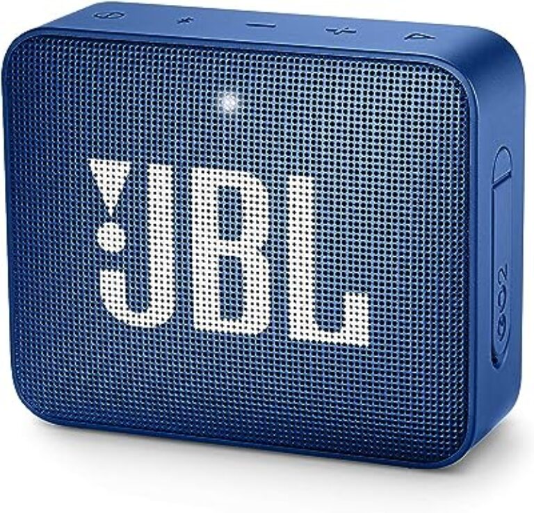 Renewed JBL Go 2 Portable Bluetooth Speaker Deep Sea Blue