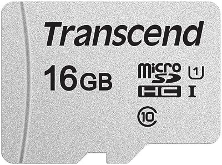 Transcend UHS-I U1 16GB Micro Memory Card