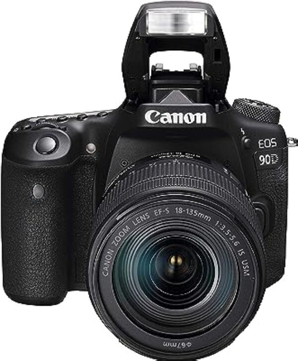 Canon EOS 90D DSLR Camera 18-135 USM (Black)
