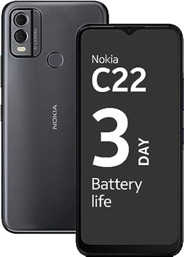 Nokia C22 3-Day Battery Charcoal