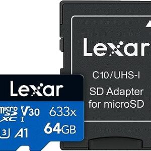 Lexar microSDXC 633x 64GB UHS-I Card