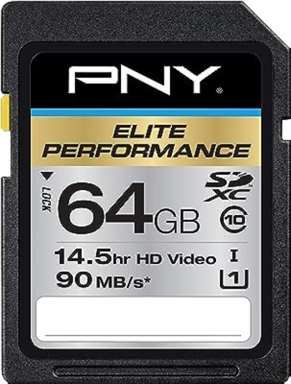 PNY 64GB SDXC Elite Performance
