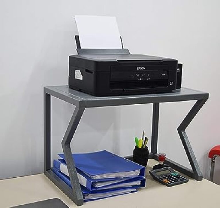 Snyter Desktop Printer Stand - Double Tier Tray