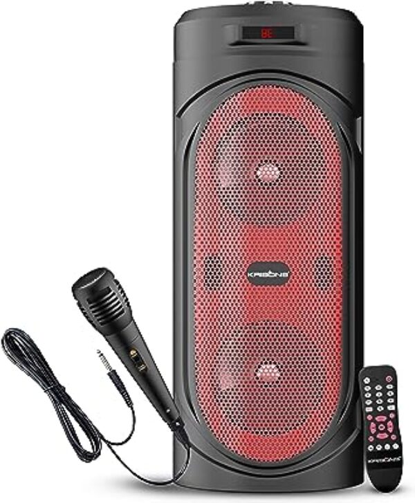 Krisons RedStar Party Speaker with Mic