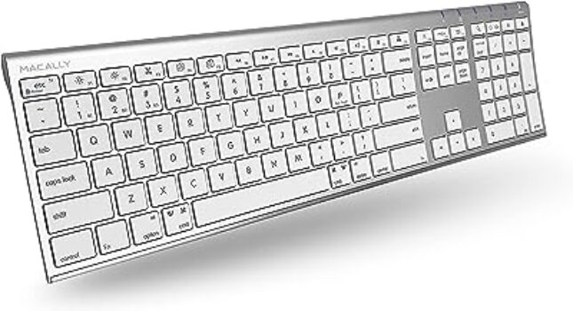 Macally Wireless Bluetooth Keyboard Numeric Keypad