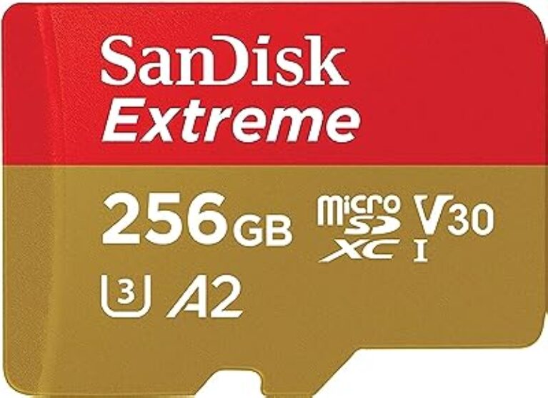 SanDisk Extreme uSD 256GB 4K Video