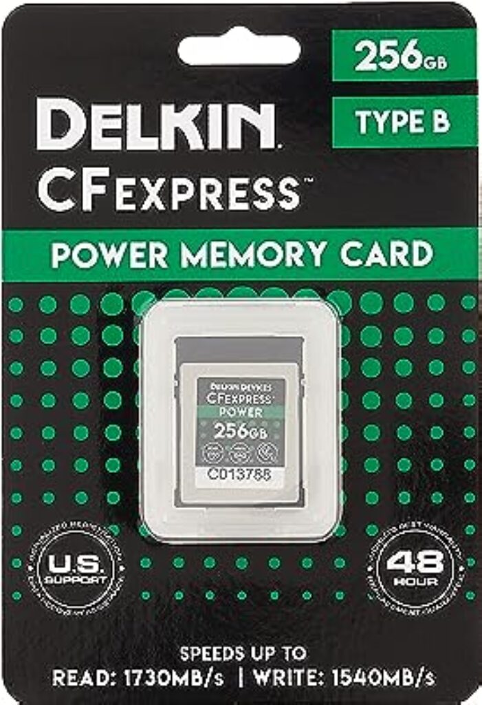 Delkin 256GB Power CFexpress B Memory Card