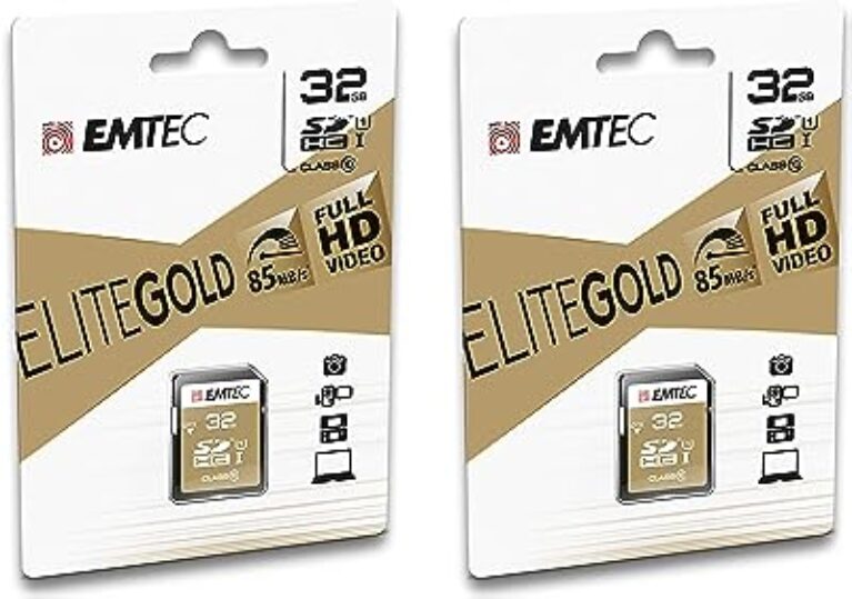 Emtec Elite Gold SDHC Flash Memory Card