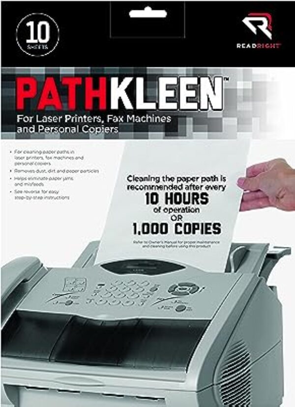 PathKleen Laser Printer Cleaning Sheets RR1237