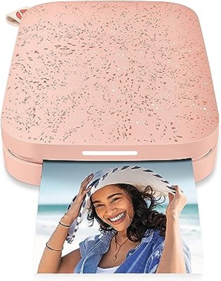 HP Sprocket Portable Photo Printer (Blush Pink)