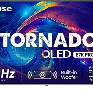 Hisense 65E7K PRO QLED TV (Dark Grey)