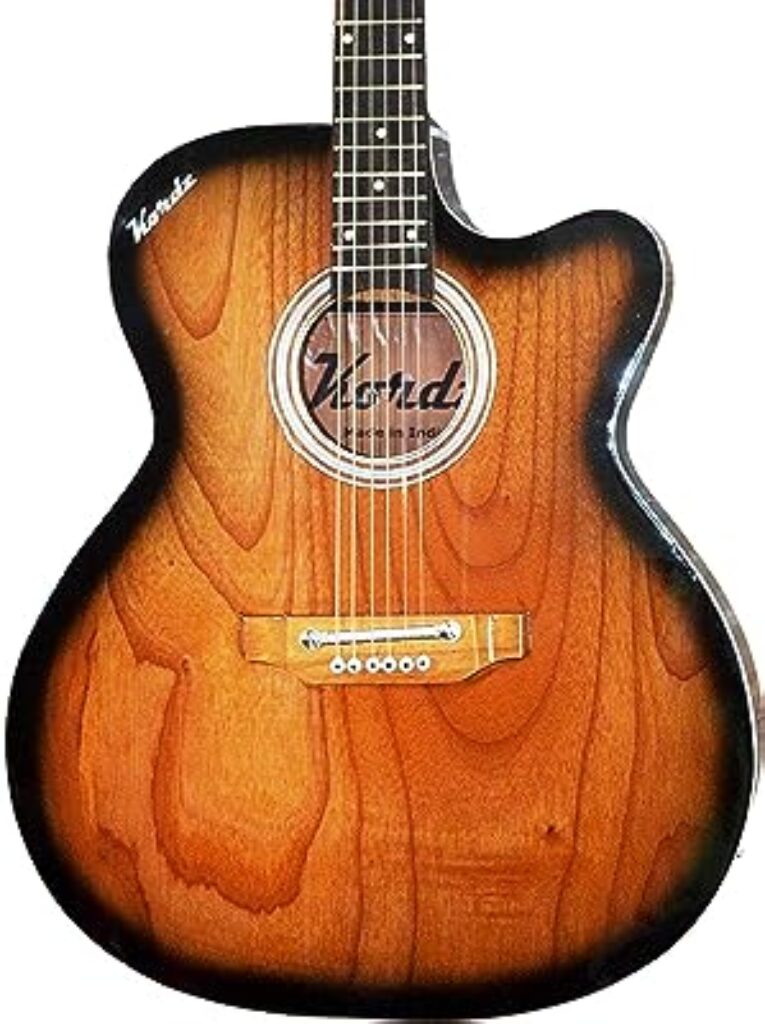 Luana Natural Wooden Acoustic Guitar