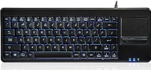 Perixx PERIBOARD-315H Backlit Keyboard Blue