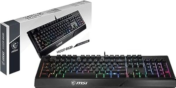MSI Vigor GK20 Gaming Keyboard Black