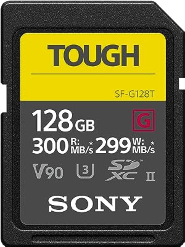 Sony SF-G128T Tough Series SDXC Memory Card