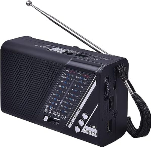 PAGARIA Portable Radio with Bluetooth